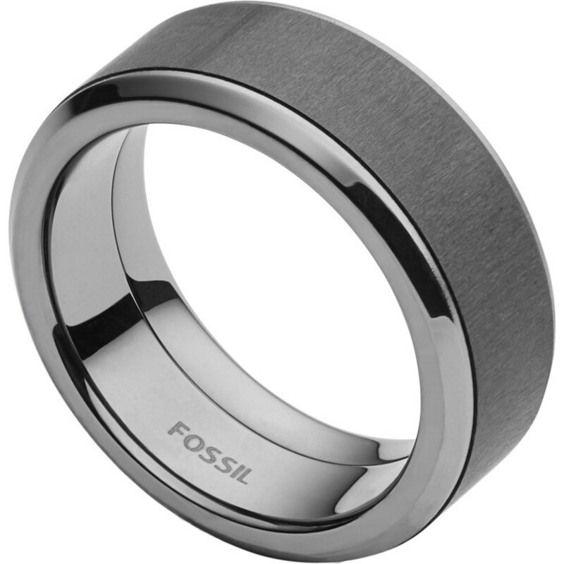 FOSSIL Ring mit Carbon Mens Dress JF02368793