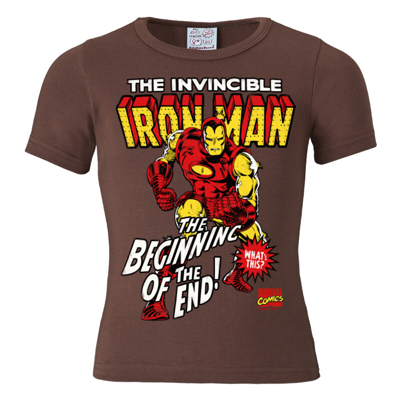 LOGOSHIRT T-Shirt Iron Man Logo - Marvel