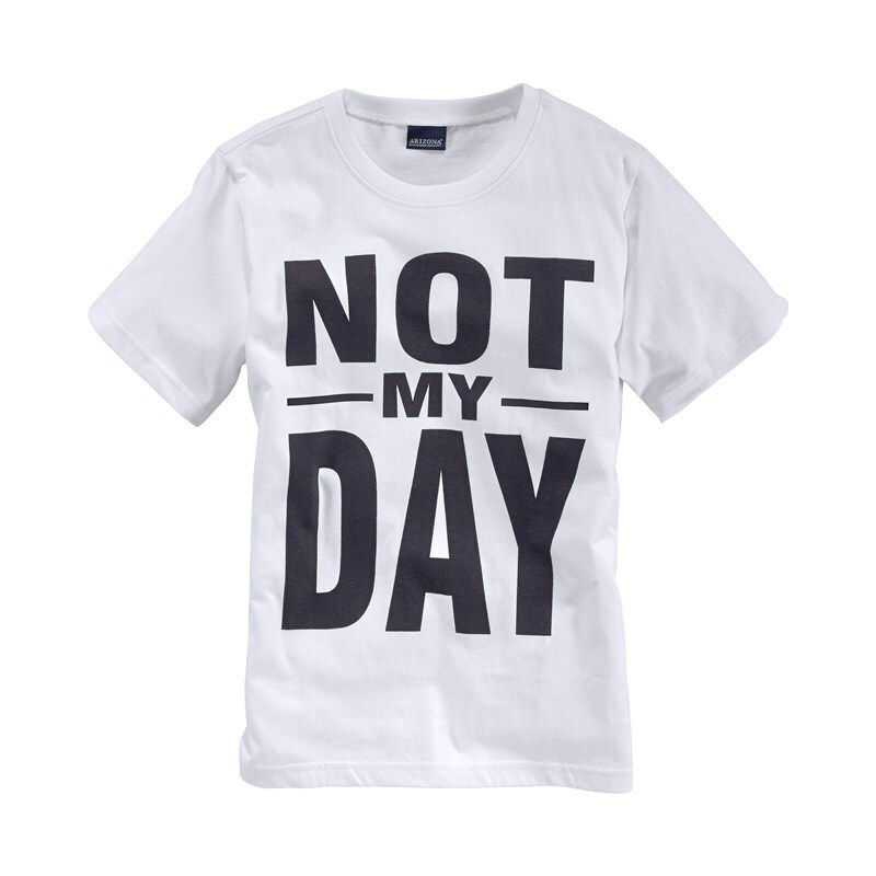 ARIZONA T Shirt NOT MY DAY für Jungen