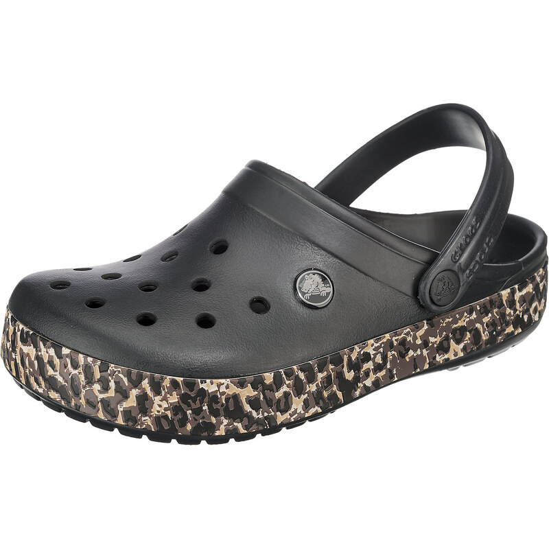 Crocs Crocband Leopard Pantoletten