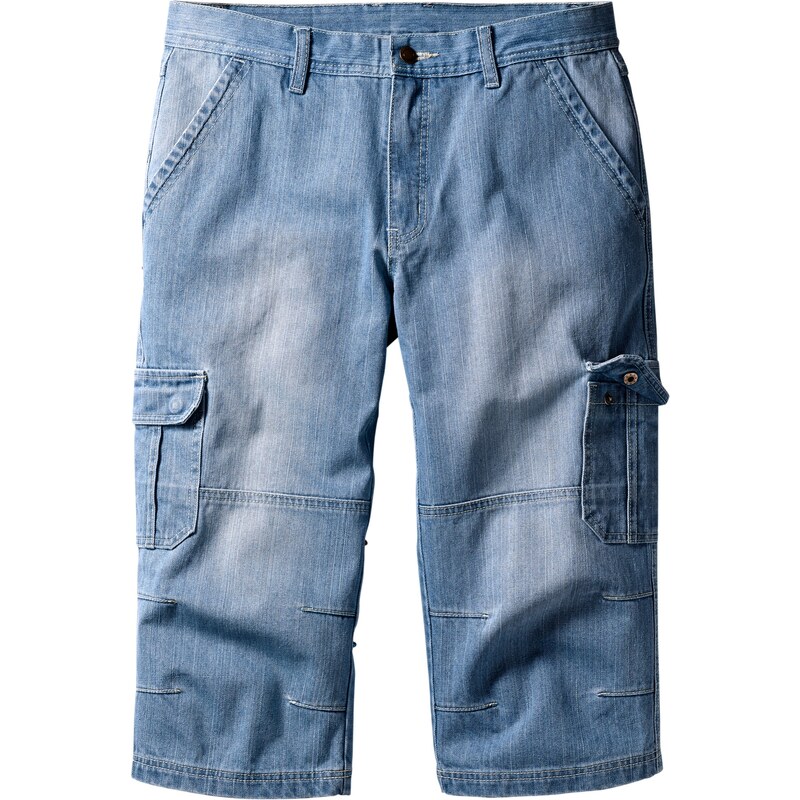 John Baner JEANSWEAR 3/4 Jeans Regular Fit Straight in blau für Herren von bonprix