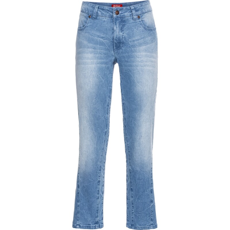 John Baner JEANSWEAR 7/8-Soft-Jeans in blau für Damen von bonprix