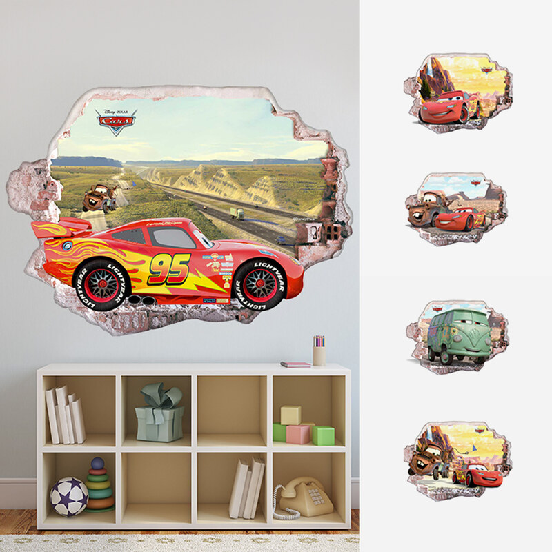 Lesara 3D-Wandsticker Disneys Cars - Design 4