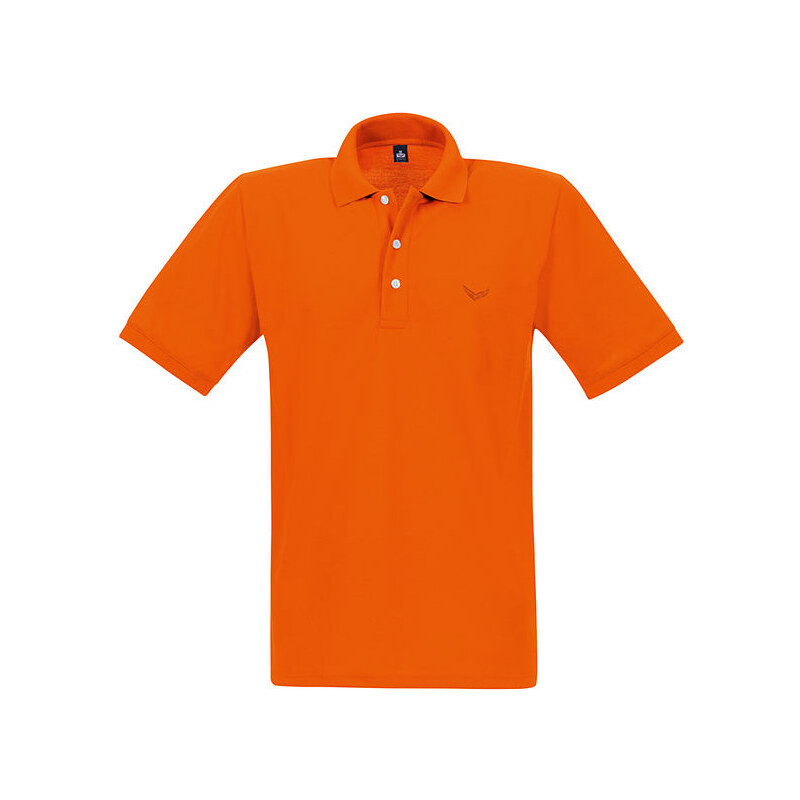 TRIGEMA Poloshirt in Piqué-Qualität TRIGEMA orange 4XL,5XL,L,M,S,XL,XS,XXL,XXXL