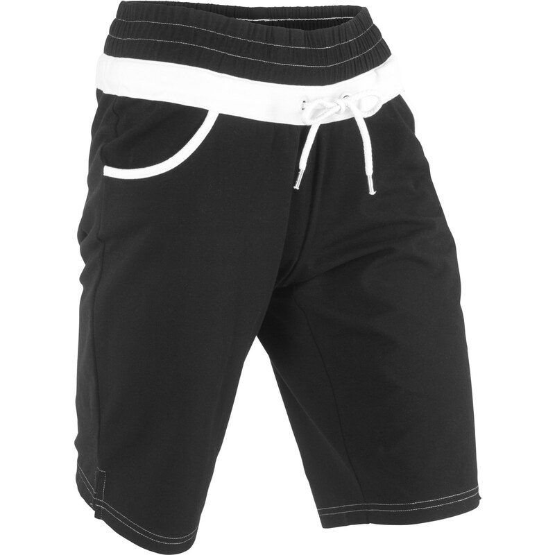 bpc bonprix collection Sweat-Shorts in schwarz für Damen von bonprix