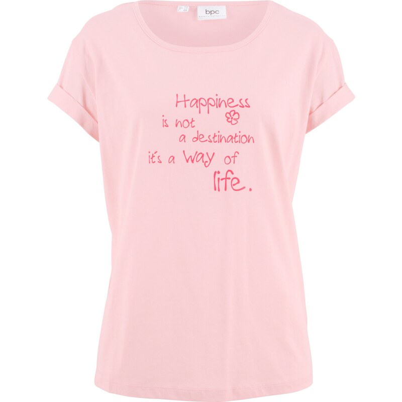 bpc bonprix collection Kurzarm-Shirt in rosa für Damen von bonprix