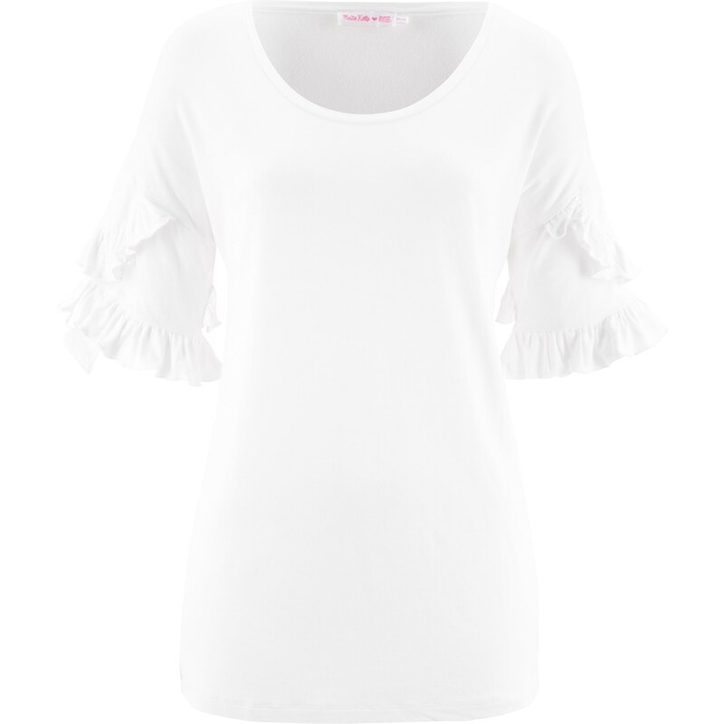 bpc bonprix collection Halbarm-Shirt – designt von Maite Kelly in weiß für Damen von bonprix