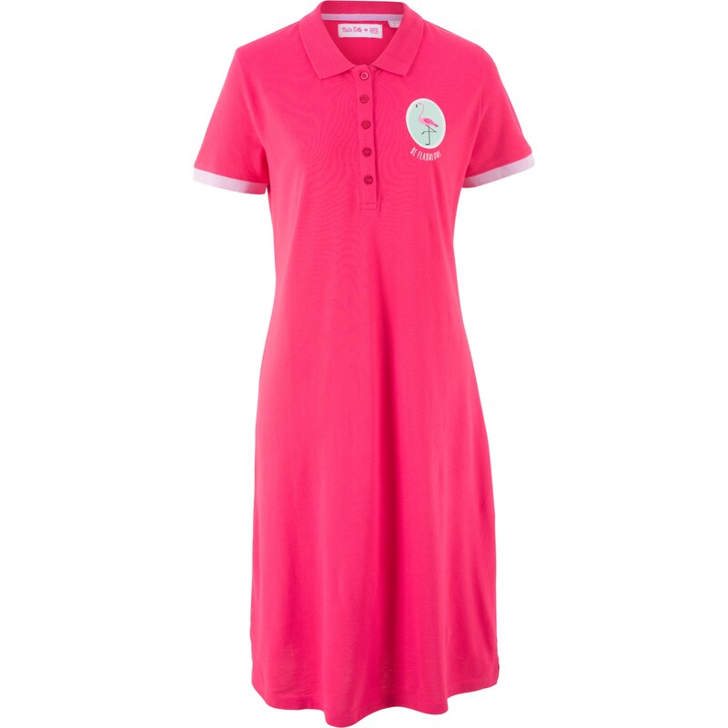 bpc bonprix collection Pique-Kleid, 1/2-Arm - designt von Maite Kelly in pink von bonprix
