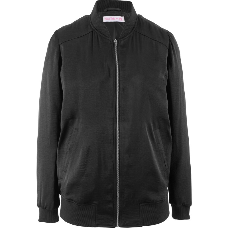 bpc bonprix collection Blouson-Jacke – designt von Maite Kelly langarm in schwarz für Damen von bonprix