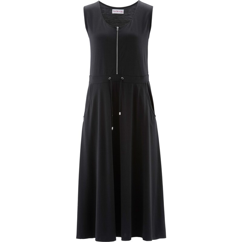 bpc bonprix collection Maite Kelly Shirt- Kleid ohne Ärmel in schwarz von bonprix