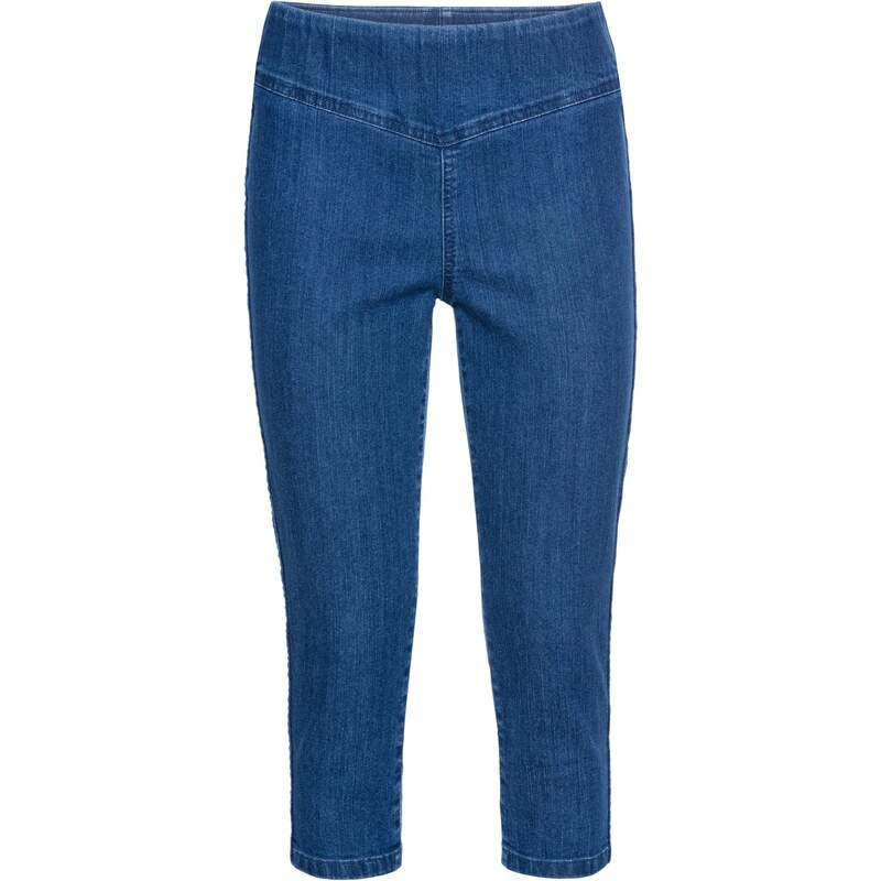 John Baner JEANSWEAR Komfort-Stretch-Jeans CAPRI in blau für Damen von bonprix