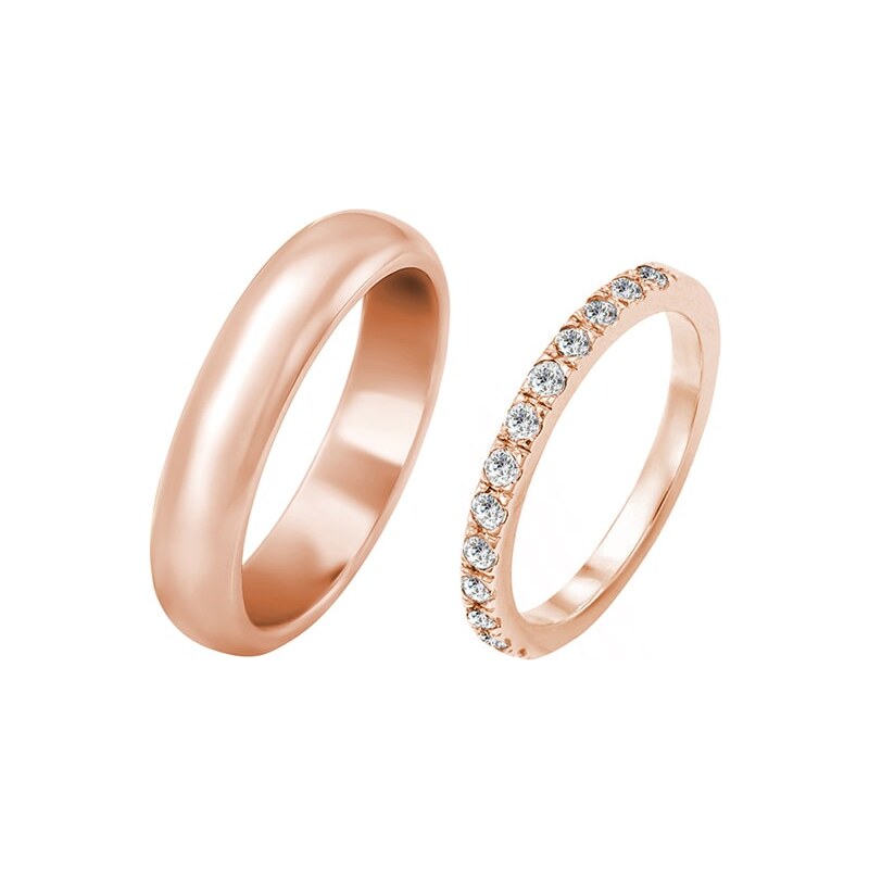 Eppi Memoire Ring mit Diamanten und Herrenring Lowum