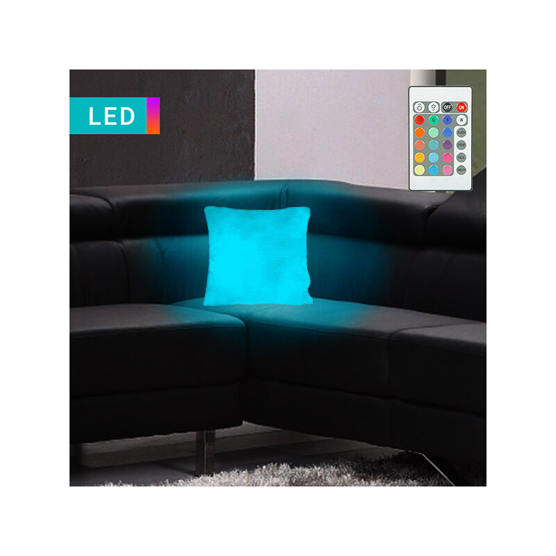 Lesara LED-Kuschelkissen