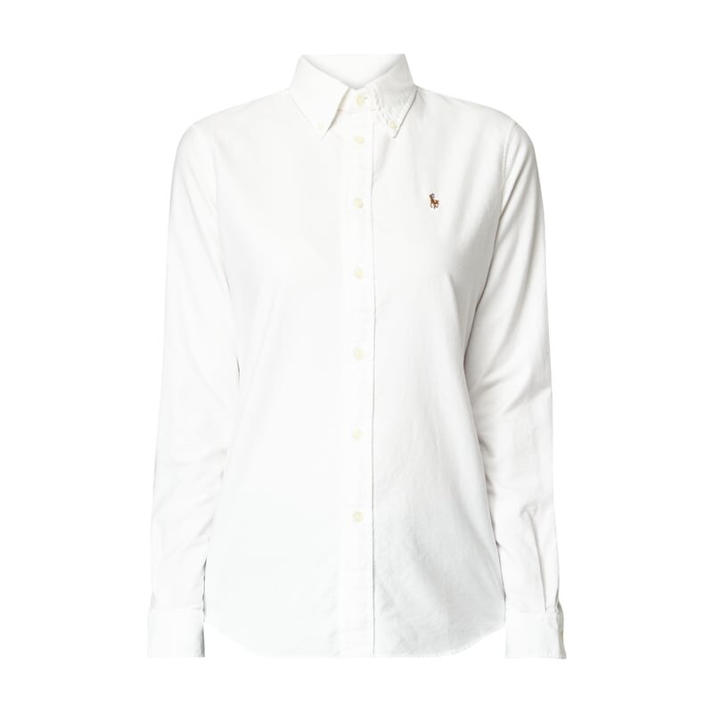 Polo Ralph Lauren Custom Fit Hemdbluse mit Logo-Stickerei