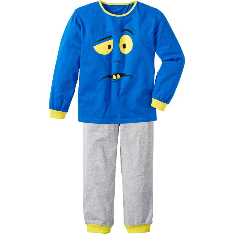 bpc bonprix collection Pyjama (2-tlg. Set) in blau für Jungen von bonprix