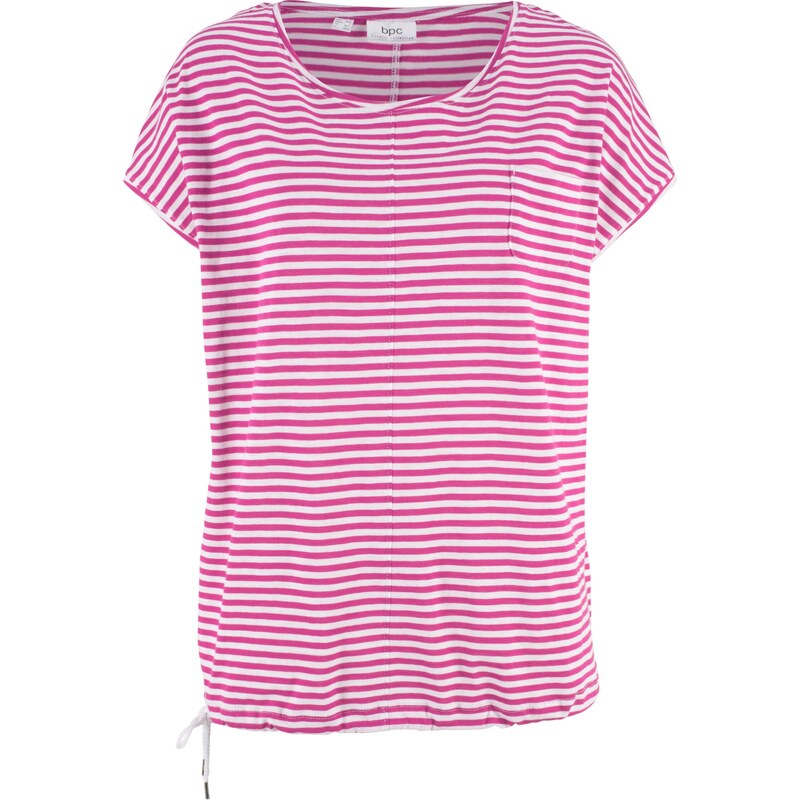 bpc bonprix collection Shirt mit Kordelzug ohne Ärmel in pink für Damen von bonprix