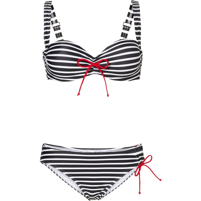 bpc bonprix collection Bügel Bikini (2-tlg. Set) in schwarz für Damen von bonprix