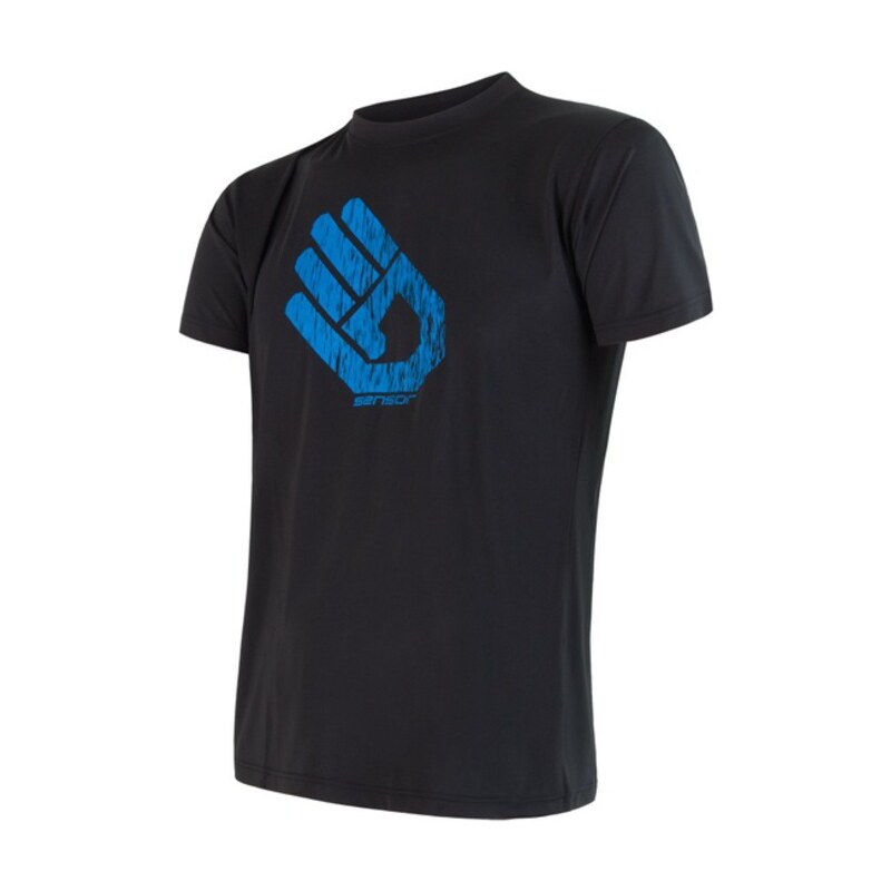 Herren T-Shirt Sensor COOLMAX FRESH PT HAND black 17100014