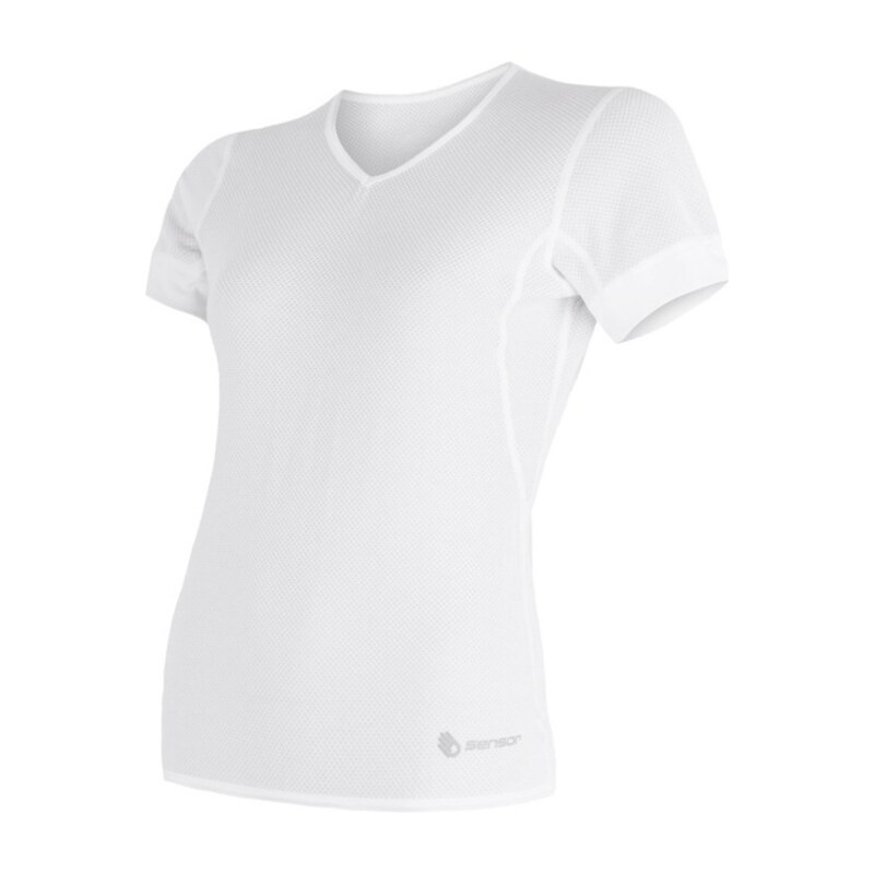 Damen T-Shirt Sensor Coolmax Fresh Air V-Ausschnitt white 17100022
