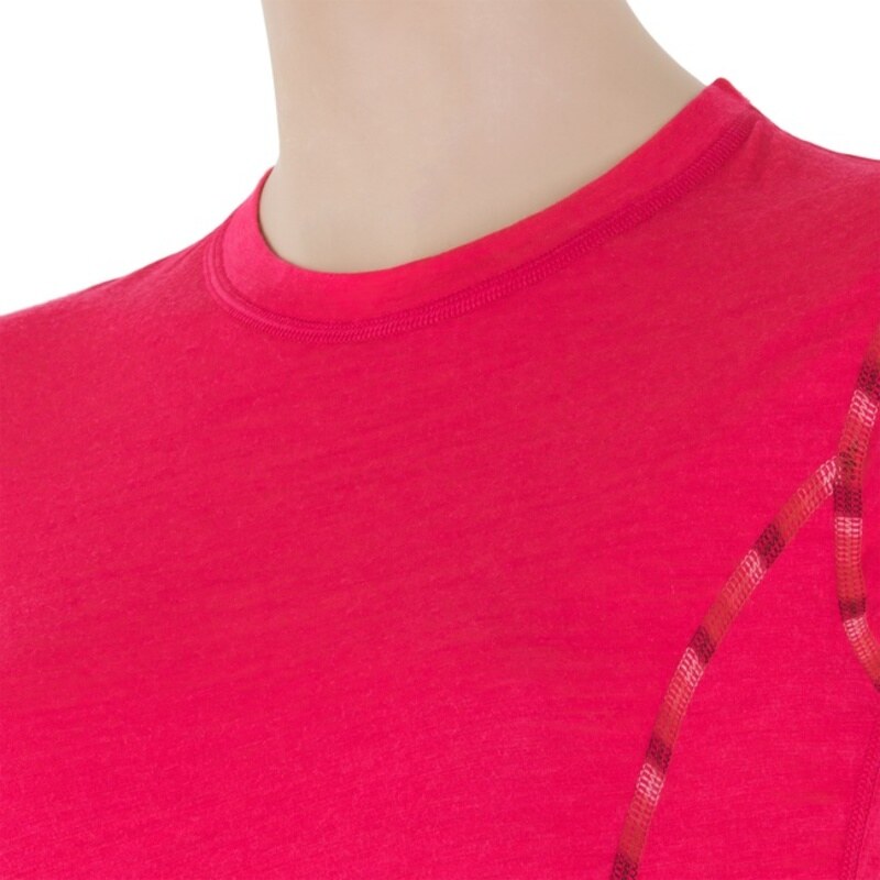 Damen T-Shirt Sensor MERINO AIR magenta 17200011