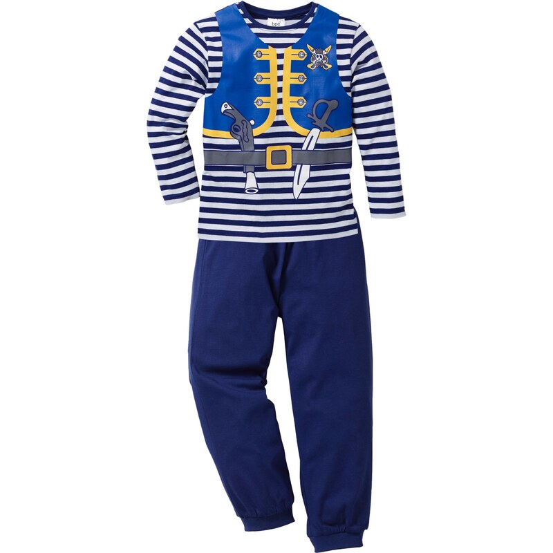 Pyjama (2-tlg. Set) blau Jungen bonprix