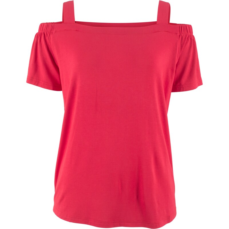 bpc bonprix collection Carmen-Shirt mit breiten Trägern in rot für Damen von bonprix