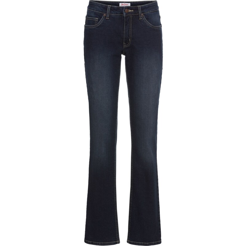 John Baner JEANSWEAR Weite Authentic-Stretch-Jeans in blau für Damen von bonprix