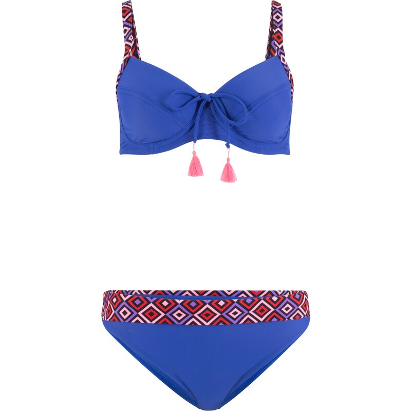 bpc bonprix collection Minimizer Bügel Bikini (2-tlg. Set) in blau für Damen von bonprix