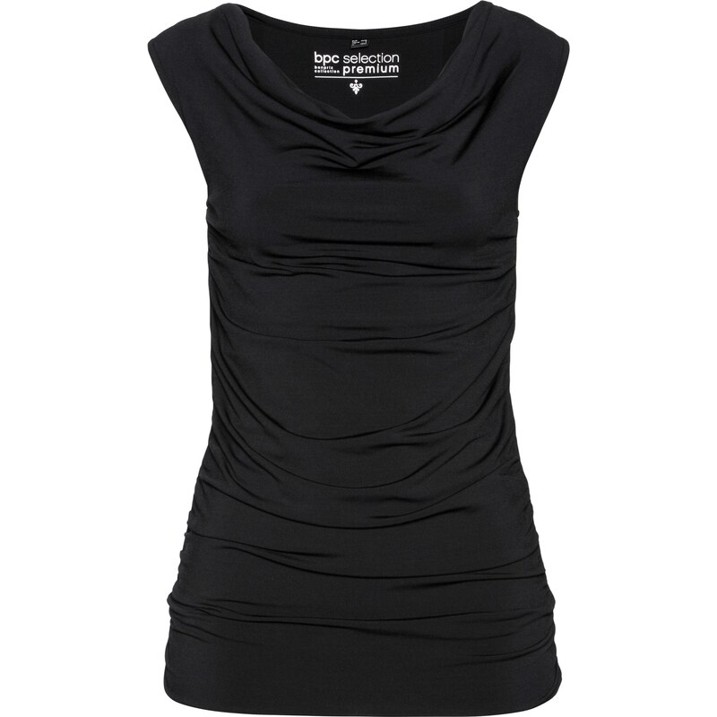 bpc selection premium Premium Shape-Shirt ohne Ärmel in schwarz für Damen von bonprix