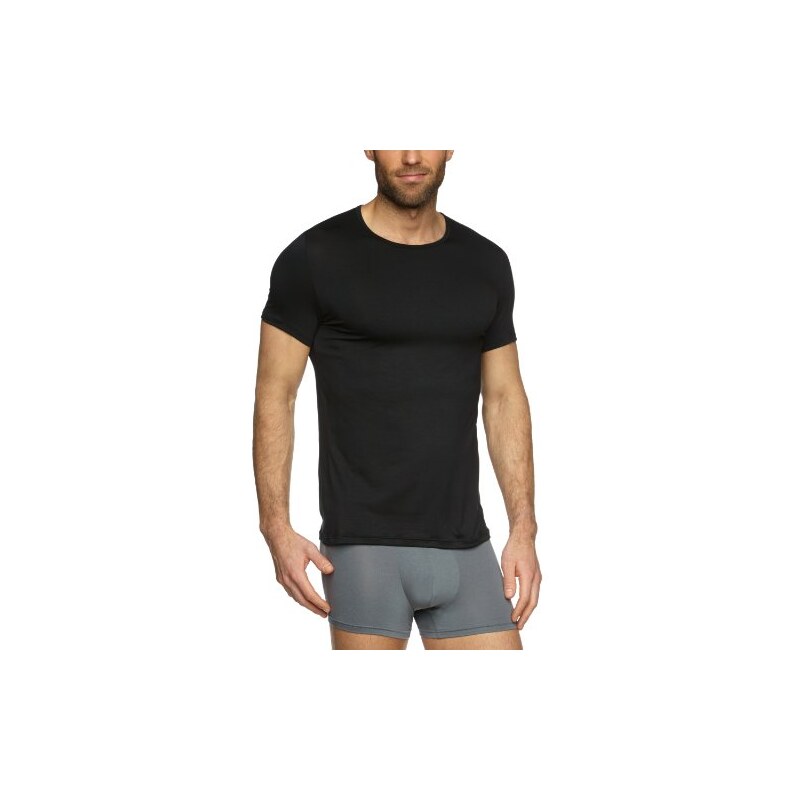 HOM Herren Unterhemd Soft Silk Shirt 03