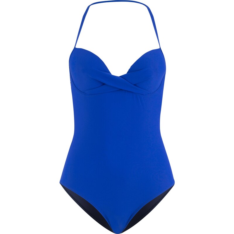 BODYFLIRT Formbadeanzug in blau für Damen von bonprix