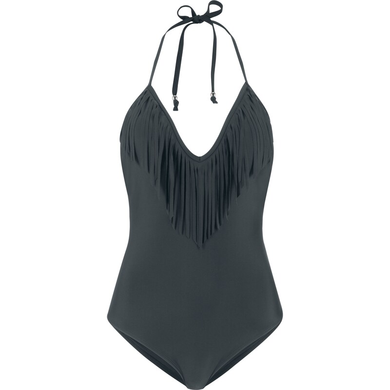 BODYFLIRT Badeanzug in schwarz für Damen von bonprix