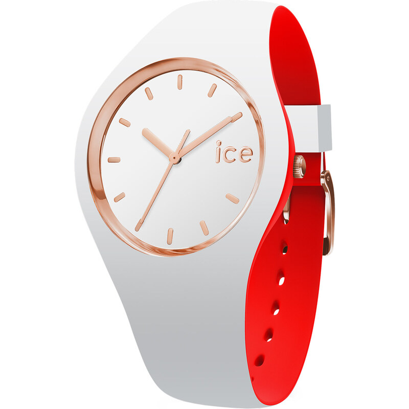 Ice-Watch Damenuhr Ice loulou White Rose-Gold Small 007230