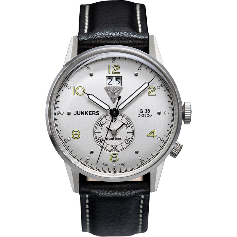 Junkers Dual Time G38 Herrenarmbanduhr 6940-4
