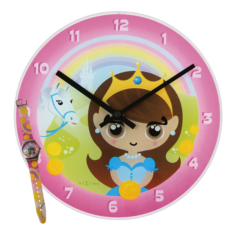 NeXtime Princess Uhren-Set für Mädchen 8622