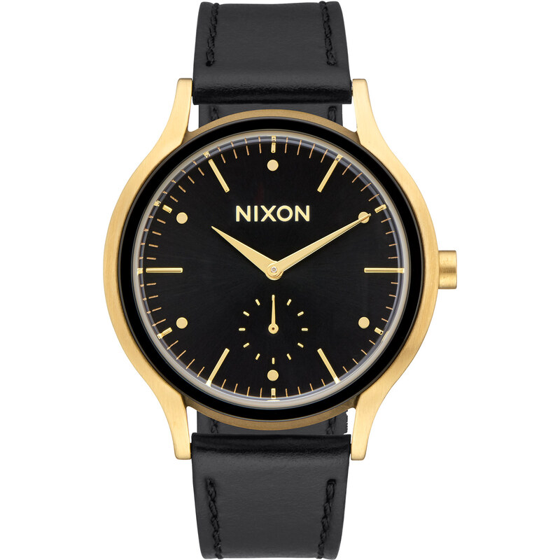 Nixon Sala Leather Gold/Black Damenuhr A995 513
