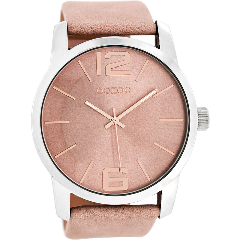 Oozoo Damen-Armbanduhr Altrosé C8030