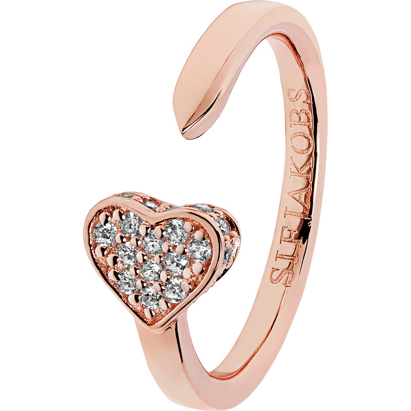 Sif Jakobs Jewellery Damenring Amore Rosé SJ-R2185-CZ(RG)/52, 52/16,6