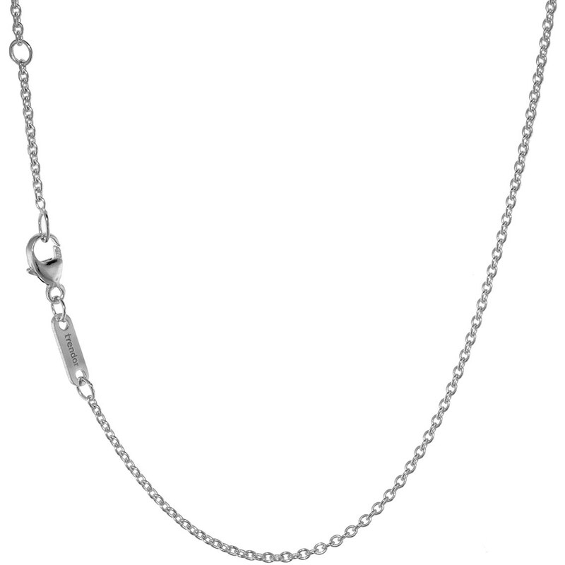 trendor Silber-Halskette für Damen 42/45 cm 35902