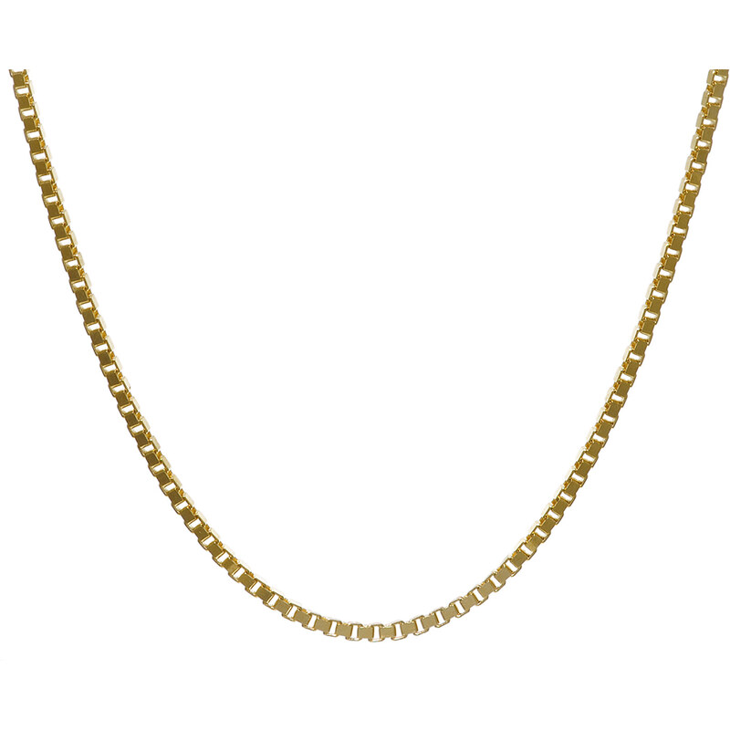 trendor Goldkette für Damen und Herren Venezianer Kette 585 Gold 50873-40, 40 cm