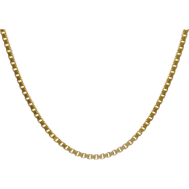 trendor Halskette für Damen und Herren 585 Gold (14 K) Venezianer Kette 50927-42, 42 cm