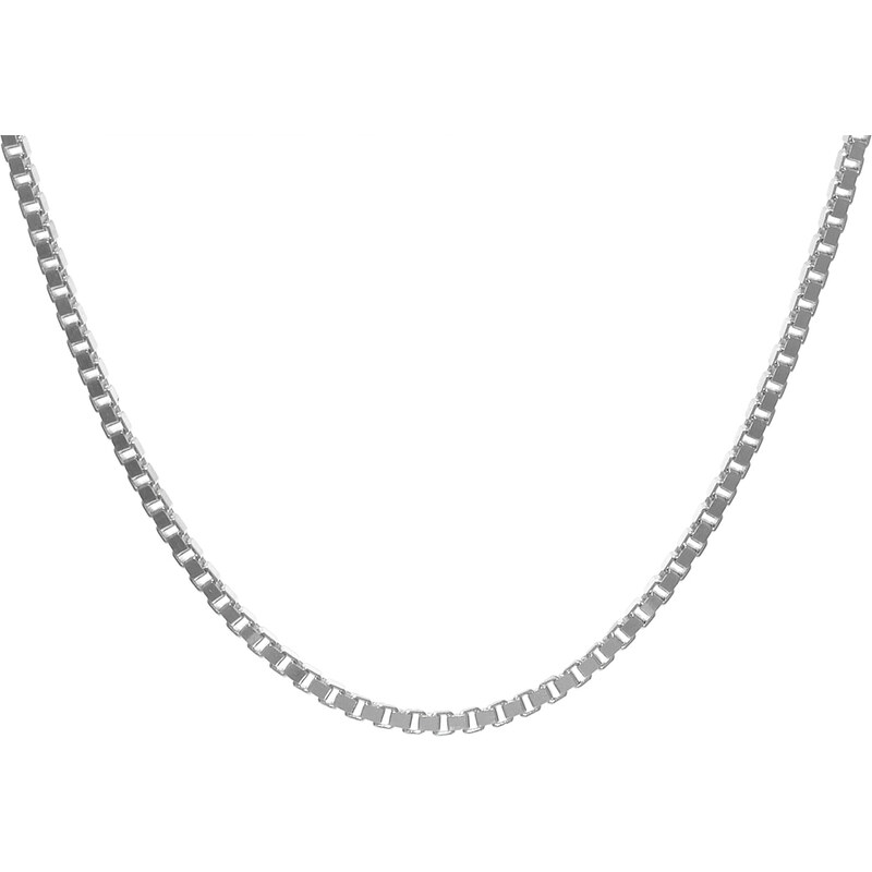 trendor Halskette für Anhänger 925 Silber Rhod. Venezianer Kette 1,2 mm 41123-40, 40 cm