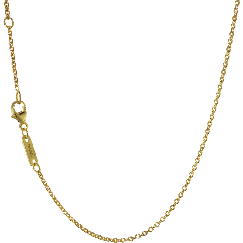 trendor Halskette für Anhänger 333 Gold Rundanker 1,5 mm Länge 45/42 cm 35904