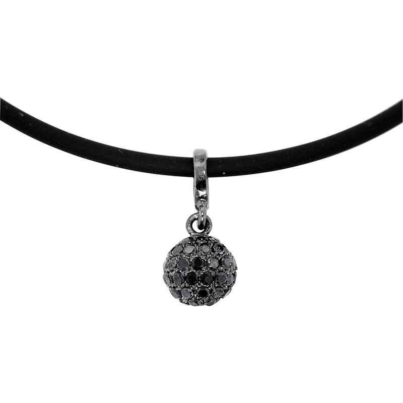 trendor Petite Noire Halskette mit schwarzen Zirkonias 65182