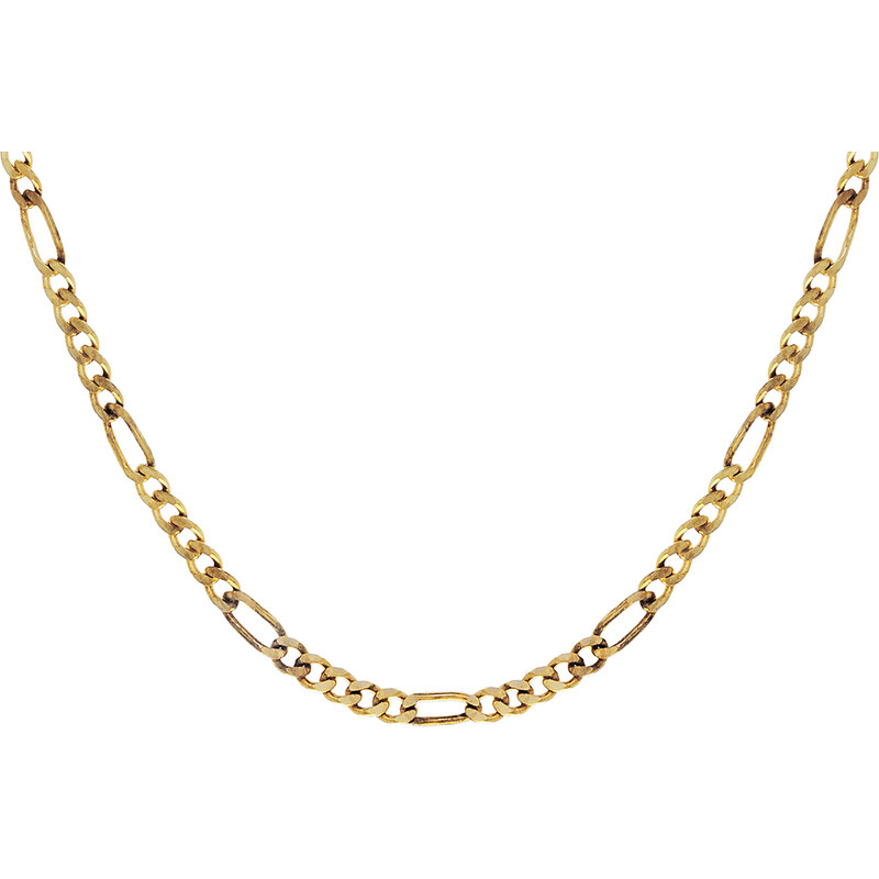 trendor Goldkette 333 Gold für Damen und Herren Figaro Diamantiert 71811, 40 cm