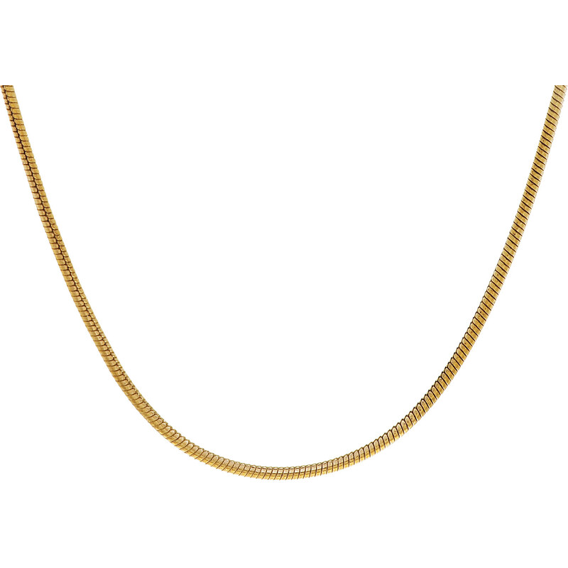 trendor Goldkette Damen 333 Gold (8 Karat) Schlangenkette 1,3 mm 72122, 42 cm