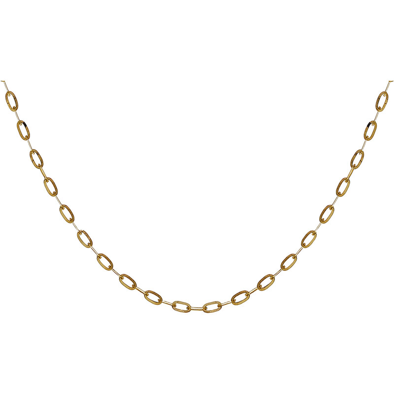 trendor Halskette für Frauen Gold 333 (8 Karat) Flachanker 1,1 mm 73815-42, 42 cm