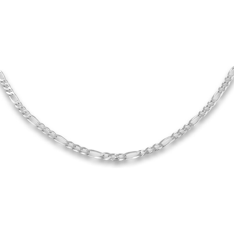 trendor Silberkette für Herren 925 Sterlingsilber Figaro-Muster 85925-50, 50 cm