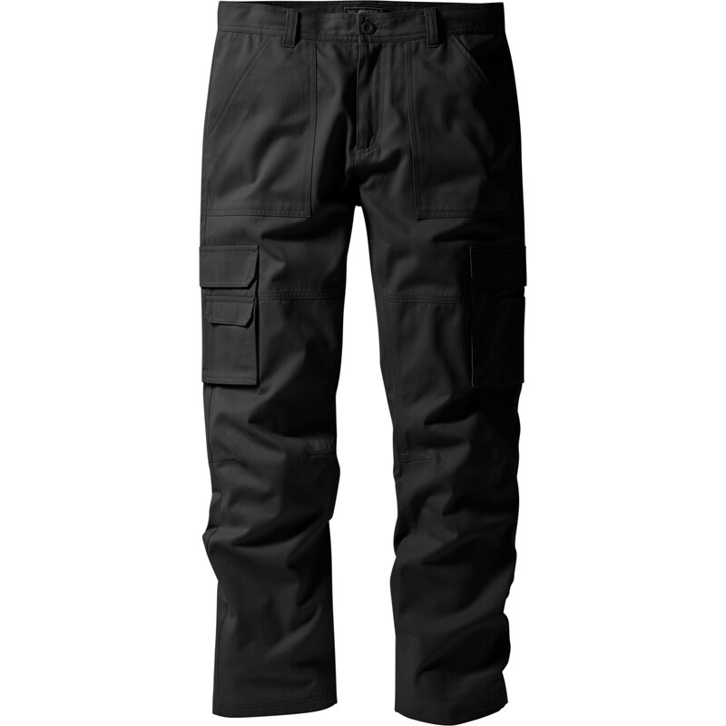 bpc selection Cargo-Hose mit Teflonausrüstung Regular Fit in schwarz für Herren von bonprix