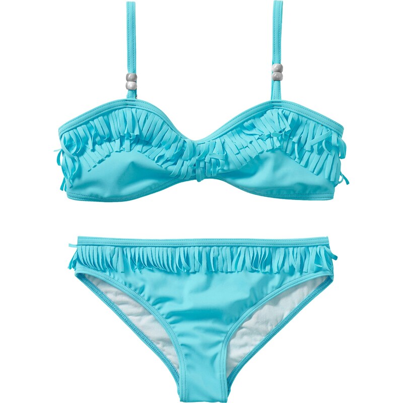 bpc bonprix collection Bikini Mädchen (2-tlg. Set) in blau für Mädchen von bonprix